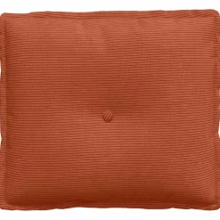 vidaXL Rugkussen Rood-oranje 50 x 45 cm Katoen Stof