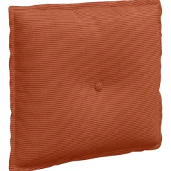 vidaXL Rugkussen Rood-oranje 50 x 45 cm Katoen Stof