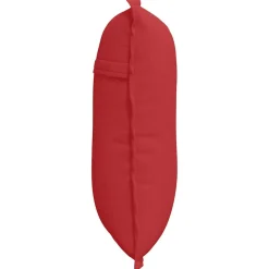 vidaXL Rugkussen Rood 50 x 19 x 45 cm Stof