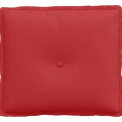 vidaXL Rugkussen Rood 50 x 19 x 45 cm Stof