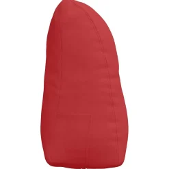 vidaXL Rugkussen Rood 45 x 24 x 50 cm Stof