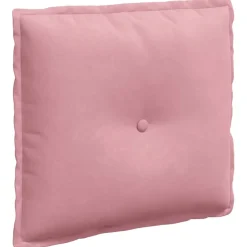 vidaXL Rugkussen Roze 50 x 45 cm Katoen Stof