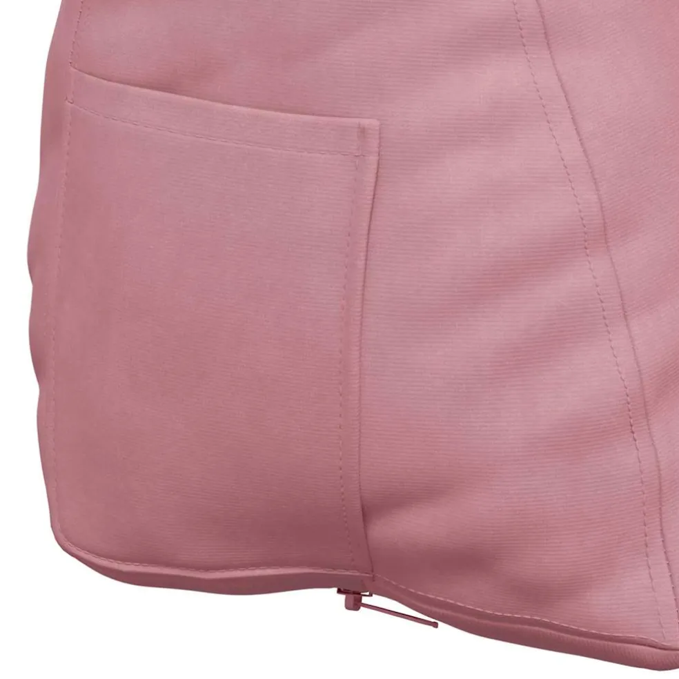 vidaXL Rugkussen Roze 45 x 20 x 35 cm Cordstof