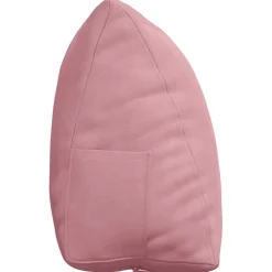 vidaXL Rugkussen Roze 45 x 20 x 35 cm Cordstof