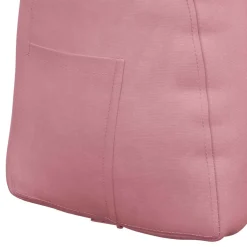 vidaXL Rugkussen Roze 45 x 24 x 50 cm Fluweel