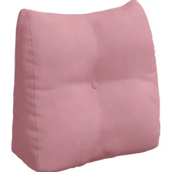 vidaXL Rugkussen Roze 45 x 24 x 50 cm Fluweel
