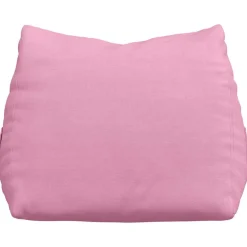 vidaXL Rugkussen Roze 45 x 20 x 35 cm Stof