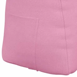 vidaXL Rugkussen Roze 45 x 24 x 50 cm Stof
