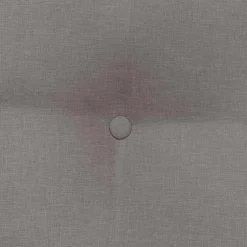 vidaXL Rugkussen Taupe 45 x 24 x 50 cm Stof