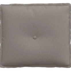 vidaXL Rugkussen Taupe 50 x 19 x 45 cm Stof