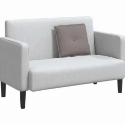 vidaXL Rugkussen Taupe 50 x 19 x 45 cm Stof