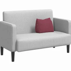 vidaXL Rugkussen Wijnrood 45 x 20 x 35 cm Stof