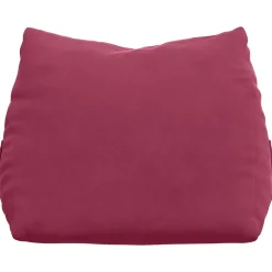 vidaXL Rugkussen Wijnrood 45 x 20 x 35 cm Cordstof