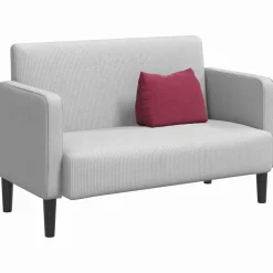 vidaXL Rugkussen Wijnrood 45 x 20 x 35 cm Cordstof