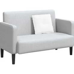 vidaXL Rugkussen Wit 50 x 19 x 45 cm Stof