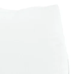 vidaXL Rugkussen Wit 45 x 20 x 35 cm Stof