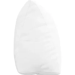 vidaXL Rugkussen Wit 45 x 20 x 35 cm Stof