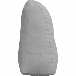 vidaXL Rugkussen Wolkengrijs 45 x 24 x 50 cm Stof