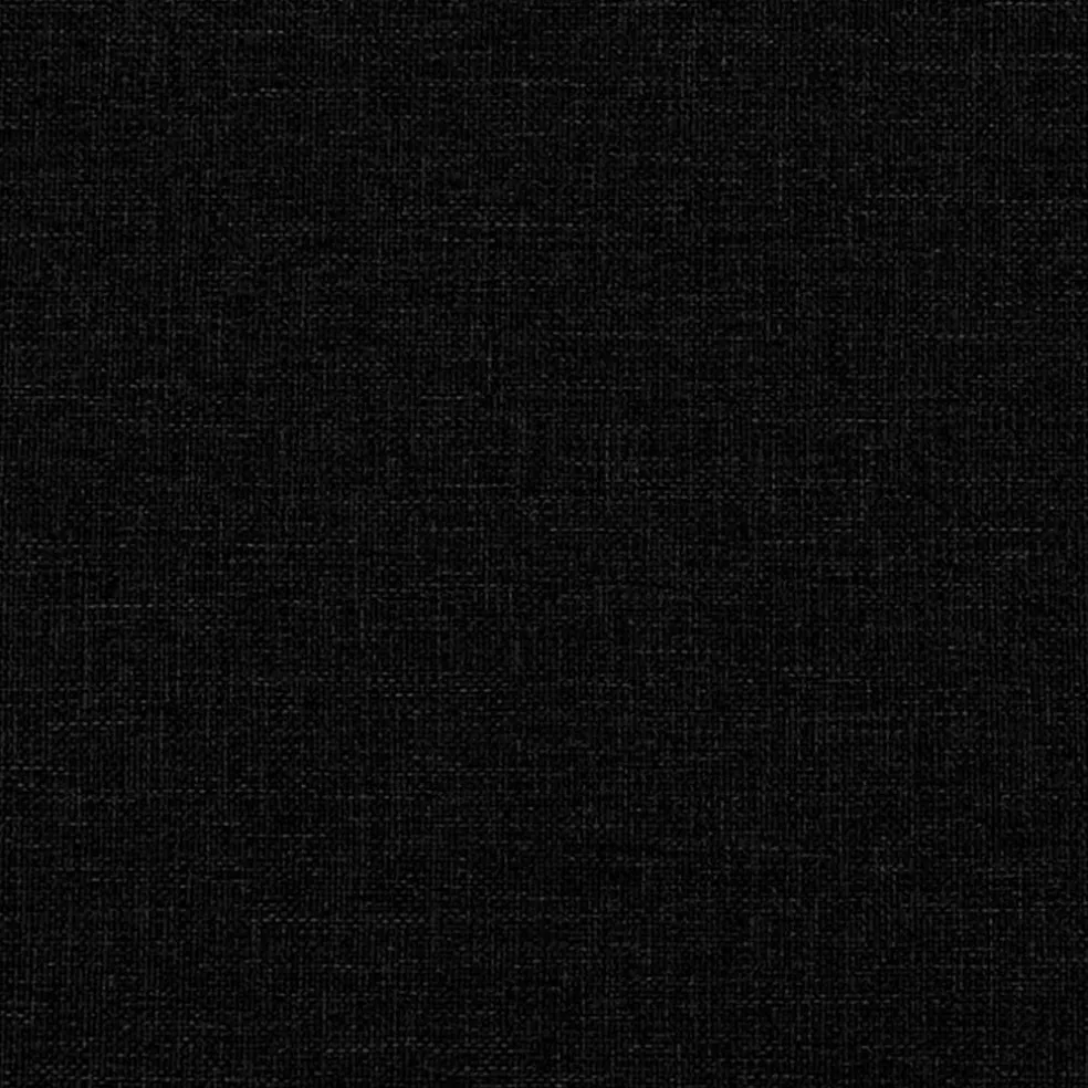 vidaXL Rugkussen Zwart 45 x 24 x 50 cm Stof