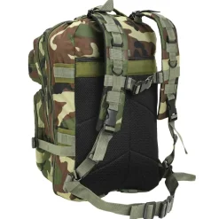 vidaXL Rugzak legerstijl 50 L camouflage