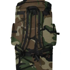vidaXL Rugzak legerstijl XXL 100 L camouflage