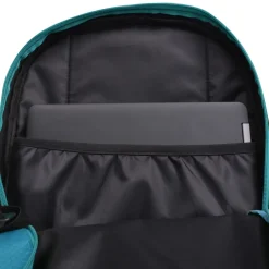 vidaXL Rugzak voor school 40 L zwart en blauw