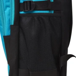 vidaXL Rugzak voor school 40 L zwart en blauw