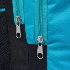vidaXL Rugzak voor school 40 L zwart en blauw