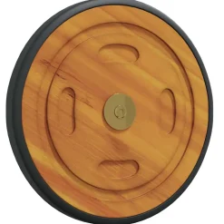 vidaXL Ruimtewielen 2 st Bruin 20,5 x 20,5 x 2 cm Massief Acaciahout