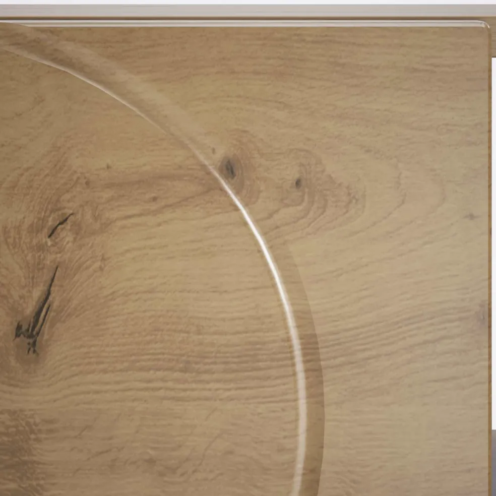 vidaXL Salontafel Artisan eiken 95 x 50,5 x 35 cm Bewerkt hout