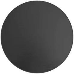 vidaXL Salontafel Ø35 cm MDF zwart