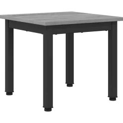 vidaXL Salontafel Grijs Sonoma 40 x 40 x 36 cm Bewerkt hout