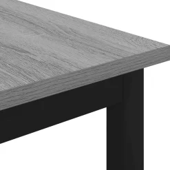 vidaXL Salontafel Grijs Sonoma 40 x 40 x 36 cm Bewerkt hout