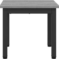 vidaXL Salontafel Grijs Sonoma 40 x 40 x 36 cm Bewerkt hout