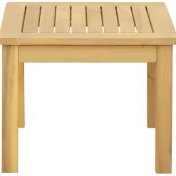 vidaXL Salontafel Licht acacia 45 x 45 x 36 cm Massief Acaciahout