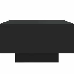 vidaXL Salontafel met LED-verlichting 55x55x31 cm zwart