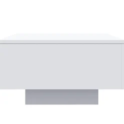 vidaXL Salontafel met LED-verlichting 55x55x31 cm wit