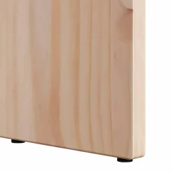 vidaXL Salontafel Naturel 50 x 50 x 35 cm Massief grenenhout