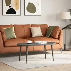 vidaXL Salontafelpoten conische vorm 4 st 30-31 cm staal antraciet