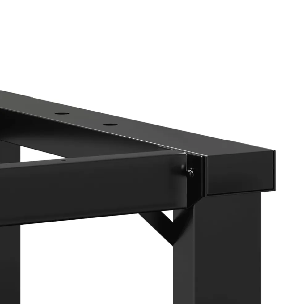 vidaXL Salontafelpoten O-frame 80x40x43 cm staal