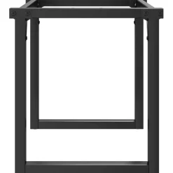 vidaXL Salontafelpoten O-frame 80x40x43 cm staal