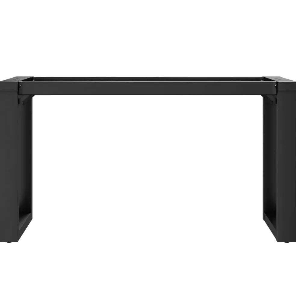 vidaXL Salontafelpoten O-frame 80x40x43 cm staal