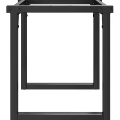 vidaXL Salontafelpoten O-frame 90x30x43 cm staal