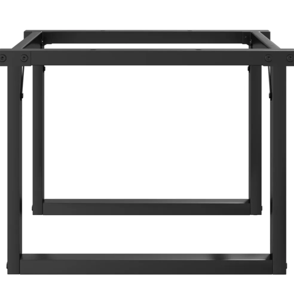vidaXL Salontafelpoten O-frame 60x50x38 cm staal