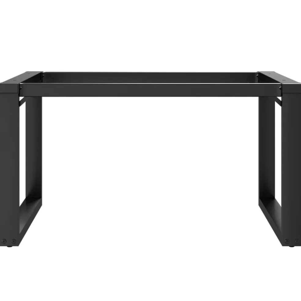 vidaXL Salontafelpoten O-frame 80x70x43 cm staal