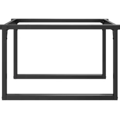 vidaXL Salontafelpoten O-frame 80x70x43 cm staal