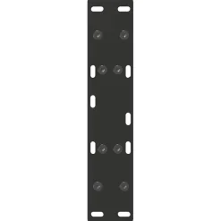 vidaXL Salontafelpoten 2 st A-vormig 30x(30-31) cm staal zwart