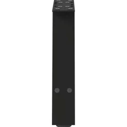 vidaXL Salontafelpoten 2 st A-vormig 30x(30-31) cm staal zwart