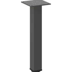 vidaXL Salontafelpoten 4 st 30-32 cm staal antraciet