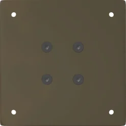 vidaXL Salontafelpoten 4 st 30 cm staal naturel